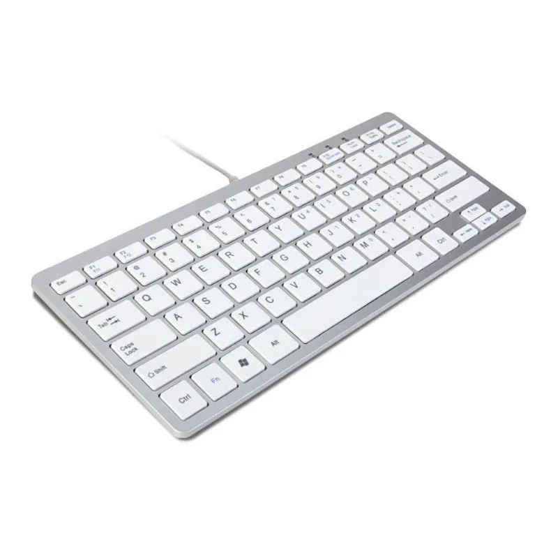 

Laptop Keyboard USB Ultra-Thin Mini Chocolate Cable Small Keyboard Engineering Equipment Scissor Keyboard