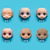 Ymy Body Replacement Face Plates Open Eyes Movable Eyes For Gsc Clay Man Ob11 Head Split Gsc Doll Face 1/12bjd Doll Accessories 1