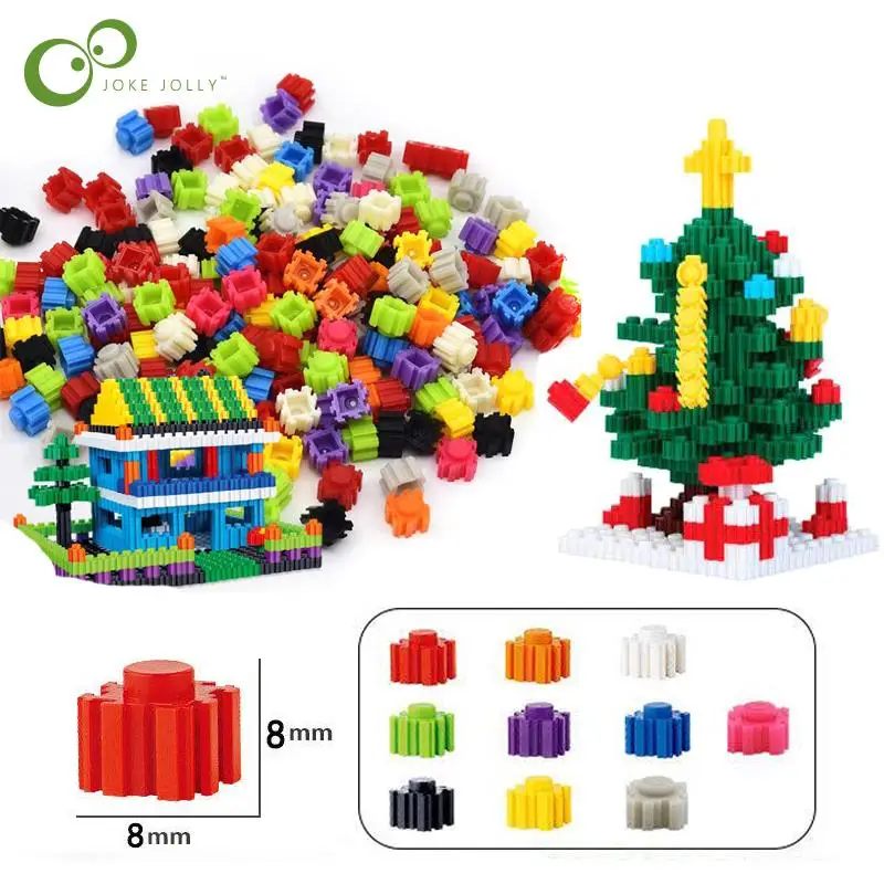 UN EDIFICIO creativo ed educativo giocattolo di blocco per K Fiocchi di neve fiocchi di puzzle 