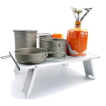 

Computer-Desk Folding-Table Mini Aluminum Camping Ultra-Light Outdoor Beach Professional