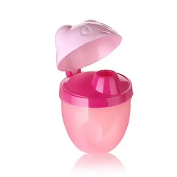 

80mlPortable Newborn Baby Cartoon Milk Powder Box Three-Way Rotating Baby Milk Powder Dispenser Storage Snack Box