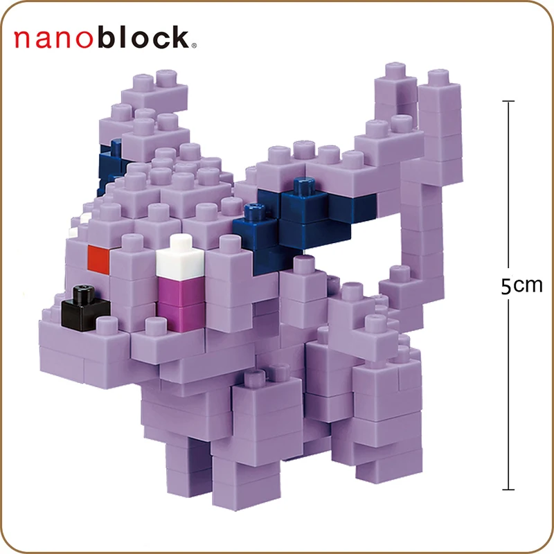 NANOBLOCK маленький зерновой миниатюрный Алмазный строительный блок для взрослых Строительная игрушка Покемон ESPEON NBPM 043