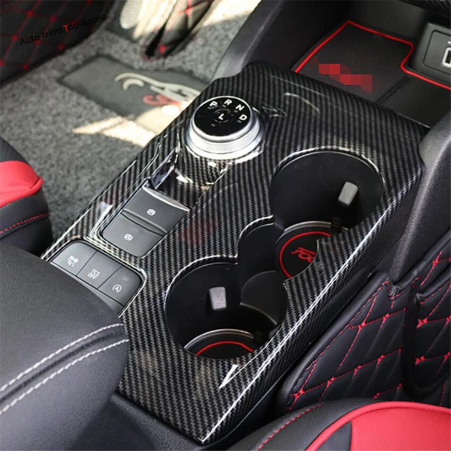 

Yimaautotrims Center Control Gear Shift Cover Trim Fit For Ford Focus 2019 2020 ABS Matte / Carbon Fiber / Interior Mouldings