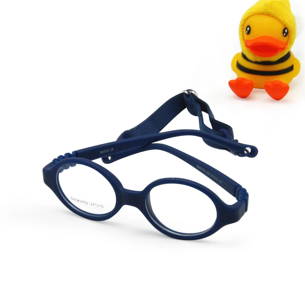 BabyGlassesSize37mmNoScrewSafeBendablewithStrapFliexible