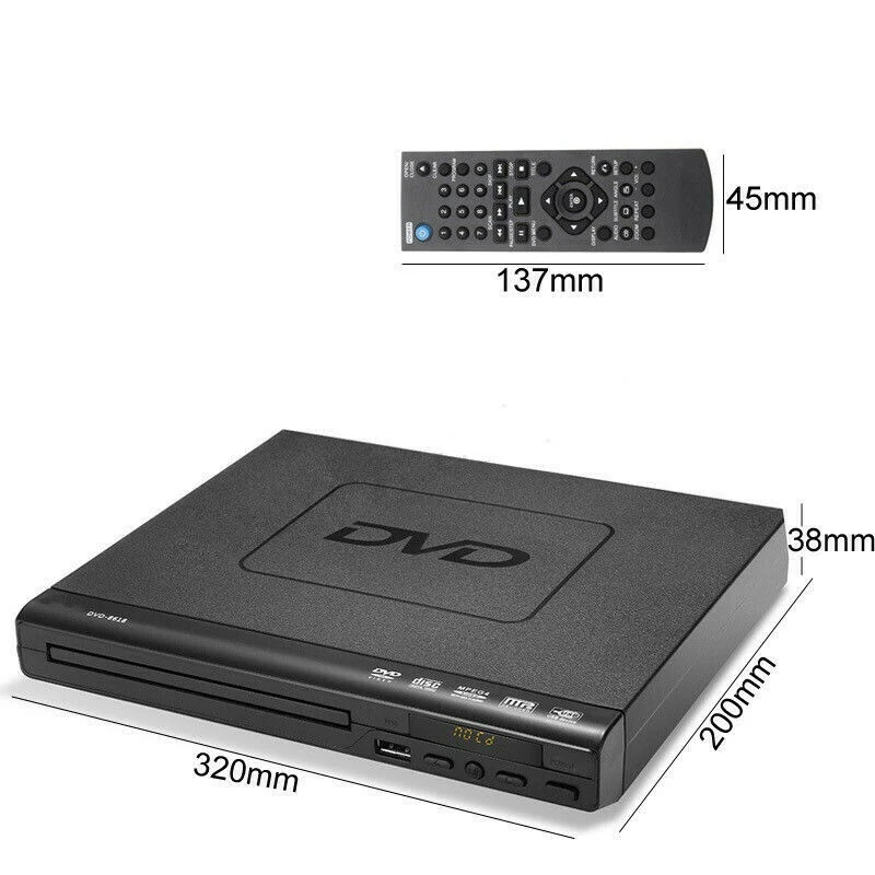 Dvd-плеер EVD плеер Музыкальный Dis плеер VCD музыкальный Dis плеер Система домашнего кинотеатра с управлением EU 1 дюйм