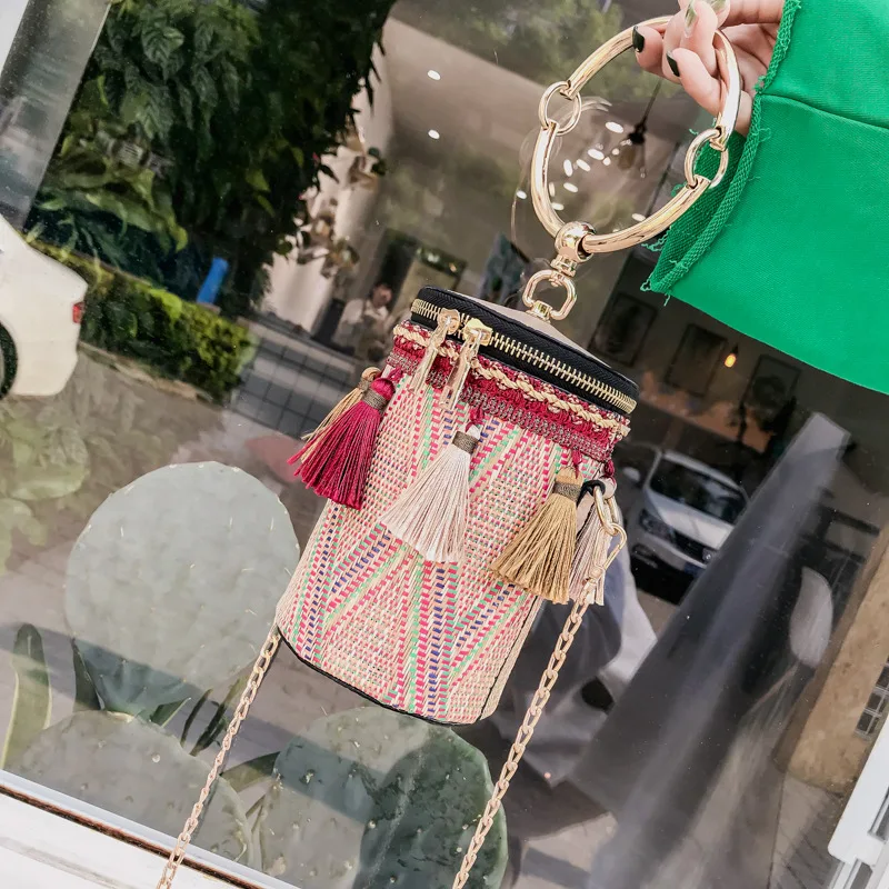 

INS Super Fire Korean-style 2019 New Style Summer Versatile Shoulder Chain round Bag Shoulder Bags