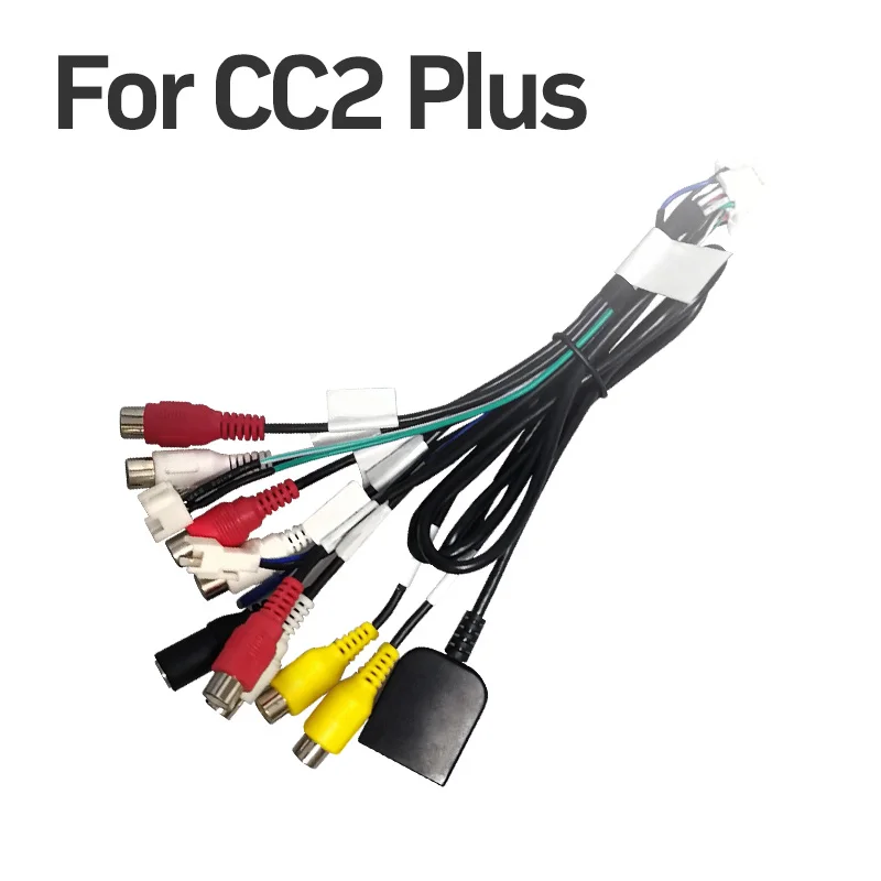 TEYES Car Line Out Adapter 8 RCA AV Multi-functional Output Cable CD Player