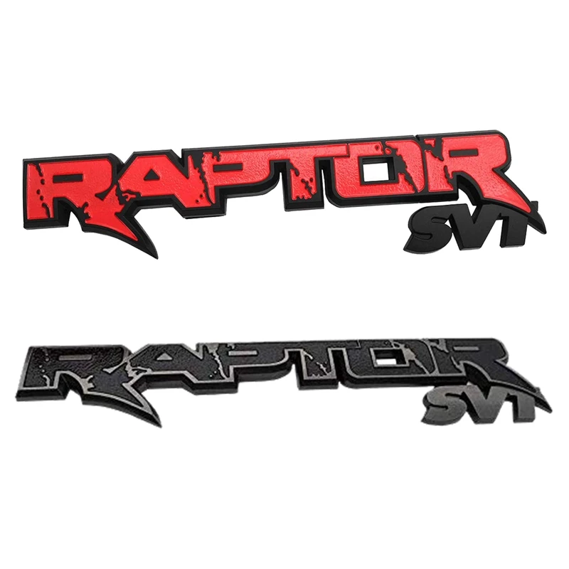 Автомобильные Задние Эмблемы для багажника Raptor SVT эмблема 3D логотип багажника Наклейка Замена наклейки для Ford F150 2009