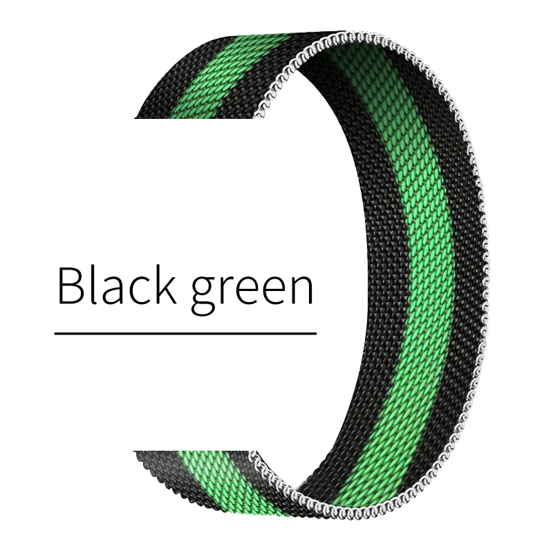 Браслет из нержавеющей стали для iwatch band 44 40 мм Series 6 5 с принтом зебры Миланская