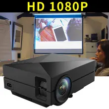 AU Plus портативный проектор домашний Gm60 мини поддержка Hd 1080P маленький проектор светодиодный проектор 30-130 дюймов Размер проекции