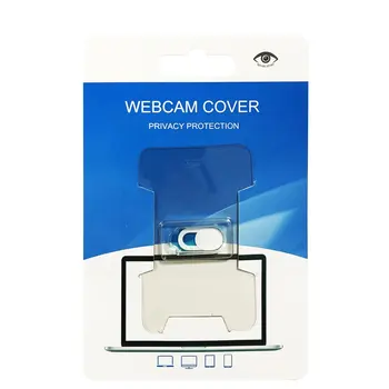 

1PCS Metal Oval Shape Mini WebCam Cover Shutter Magnet Slider Camera Cover For Web Laptop PC Tablet Privacy