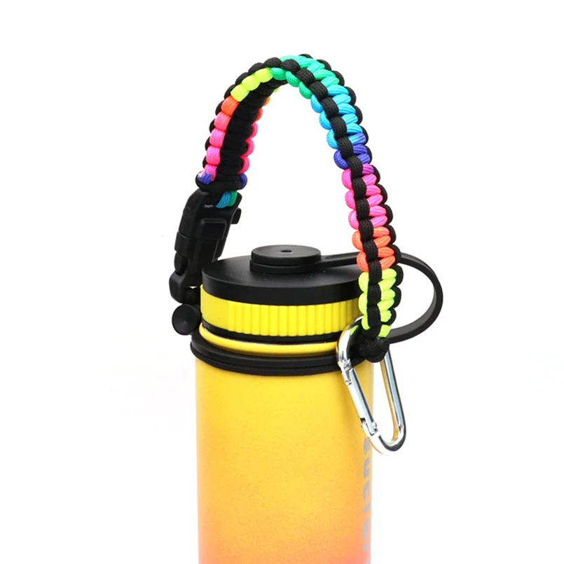 Sports mug color portable rope  handle is suitable for 12 oz  16 oz  18 oz  20 oz  32 oz  40 oz 64 oz water bottle 35O22 (2)
