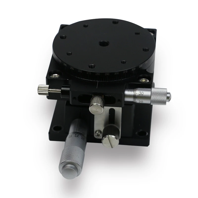 ZR60 manual stage lifting + rotary slide ZR axis 60 high precision optical platform fine adjustment frame | Инструменты