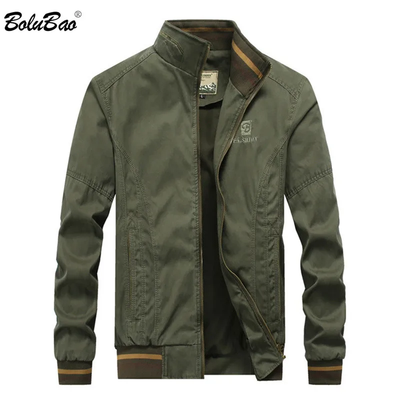 BOLUBAO, модные брендовые мужские куртки, мужская куртка с стоячим воротником, осенне-зимняя новая мужская Повседневная Удобная куртка, пальто