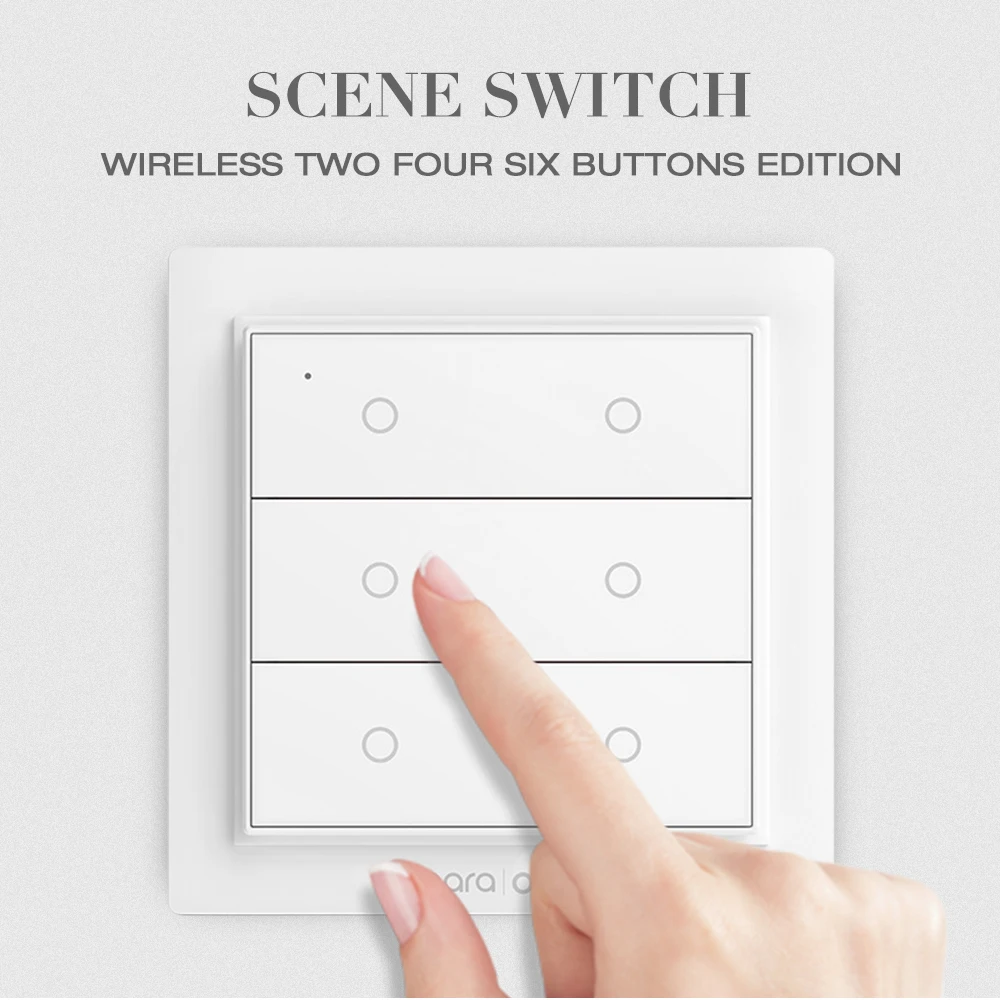 

Aqara Opple Scene Switch Wireless Two Four Six Buttons Edition