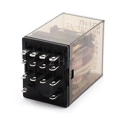 

Spare Parts HHC68B-4Z AC 220V Coil 14 Ternimals 4PDT Electromagnetic Relay