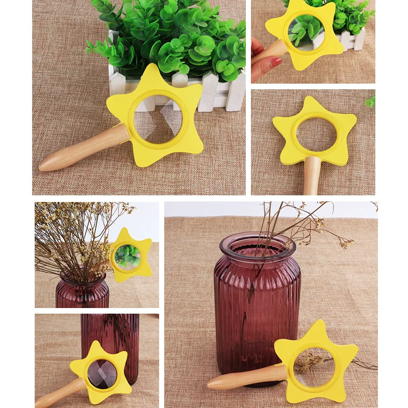 

Magnifying Glass Science Experiment Children 3-Year-Old + Educational Toy Interest Aihao Training Life GIRL'S And BOY'S Toy