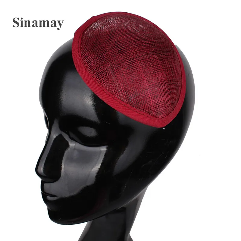 Вуалетка Sinamay в форме слезы 13 см основа для свадьбы вечеринки головные уборы