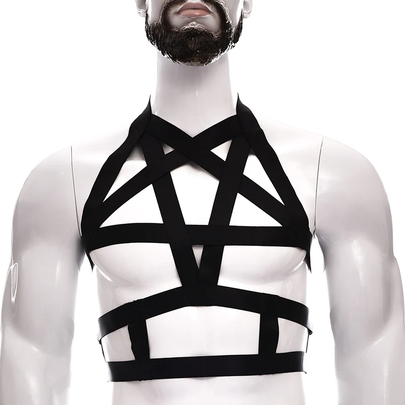 Harness Men Fashionmen Harnessleather Harness Menchest -  Hong