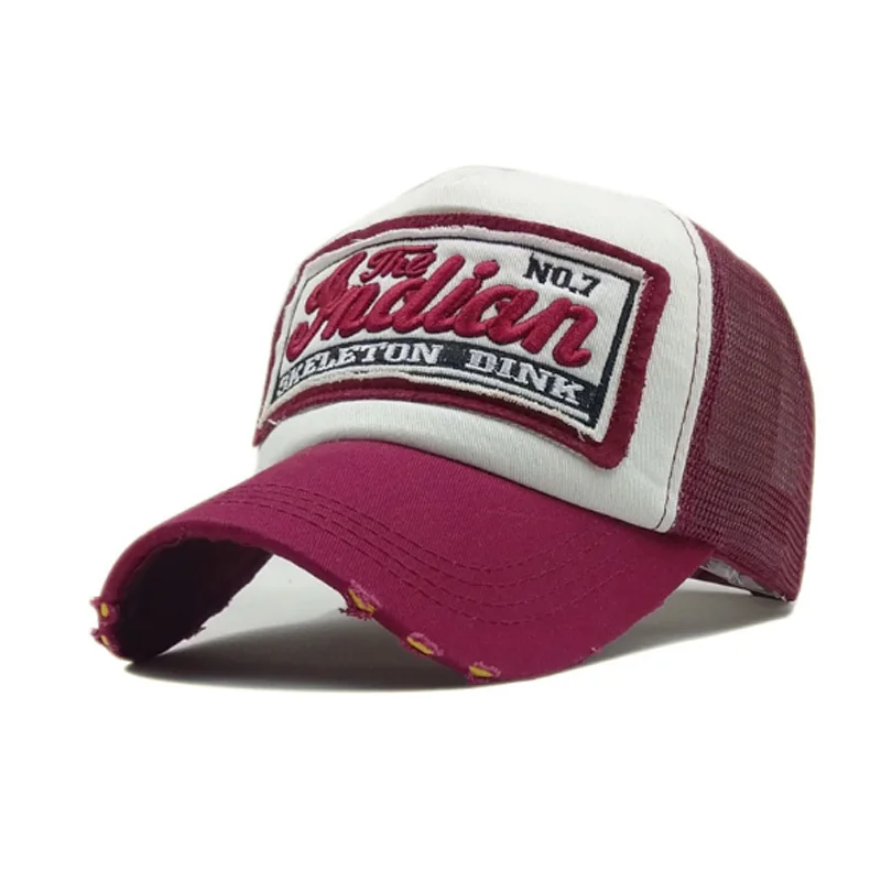 

5 Color Mesh Baseball Cap Embroidery Letter Caps For Men Women Fashion Hat Casual Hip Hop Hats Dad Bone Casquette Gorras Hombre