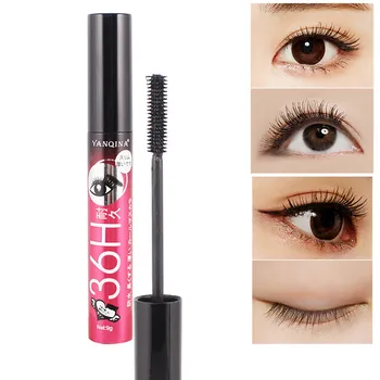 

4D Smudge-proof Mascara Waterproof Eyelash Fiber Black Ink Rimel Curling Eye Lash lengthening Makeup Extension Volume Mascara