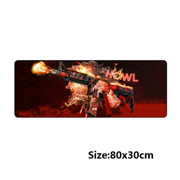 80*30 см большой игровой коврик для мыши Hyper beast для CS GO L XL, коврик grande AWP для CSGO gamer, коврик для мыши, игровой ПК muismat 800x300 мм - Цвет: F83