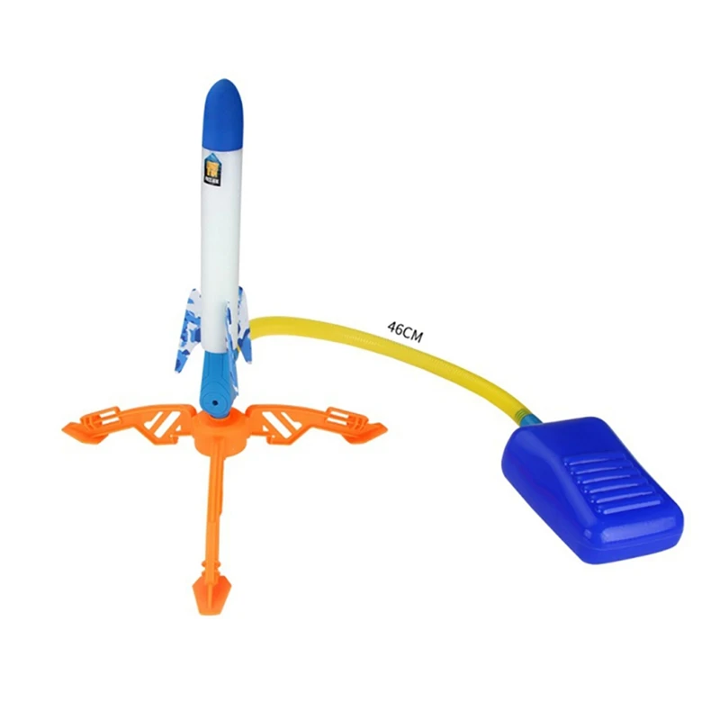 discount  2020 Outdoor Sports Toys Rocket Launcher Adjustable Foot For Children Compressed Air Rocket Launche