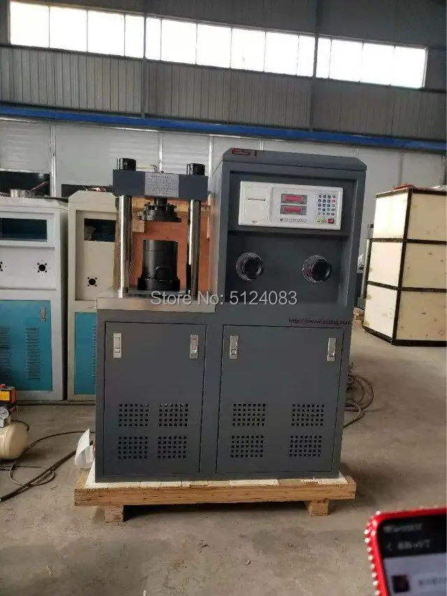 

300KN computer control cement concrete compression testing machine