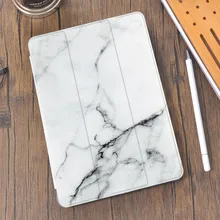 Motif de marbre pour iPad Air 4 Mini 5 Pro 11 2020 Avec Porte Crayon 7th 6th Pour Funda ipad 8th Génération Cas Air 2 Couverture