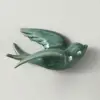 3D Bird Shape Hanging Pendant Ceramic 3D Bird Wall Hanging Pendant Wall Crafts Ornaments DIY Wall Hanging Decoration Home Decor 5