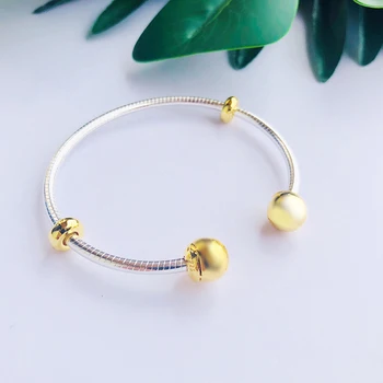 

2020 summer new 925 sterling silver bracelet charm is suitable for women to wear fashion DIY jewelry gifts