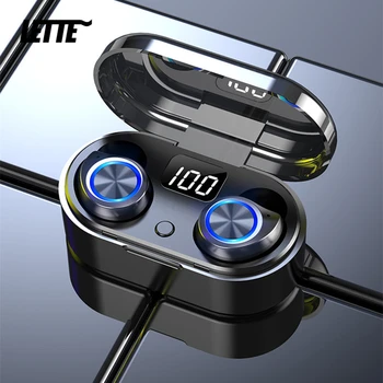 

TW80 TWS Bluetooth 5.0 Earphones Binaural Call Battery LED Power Display Portable In-ear Earbuds