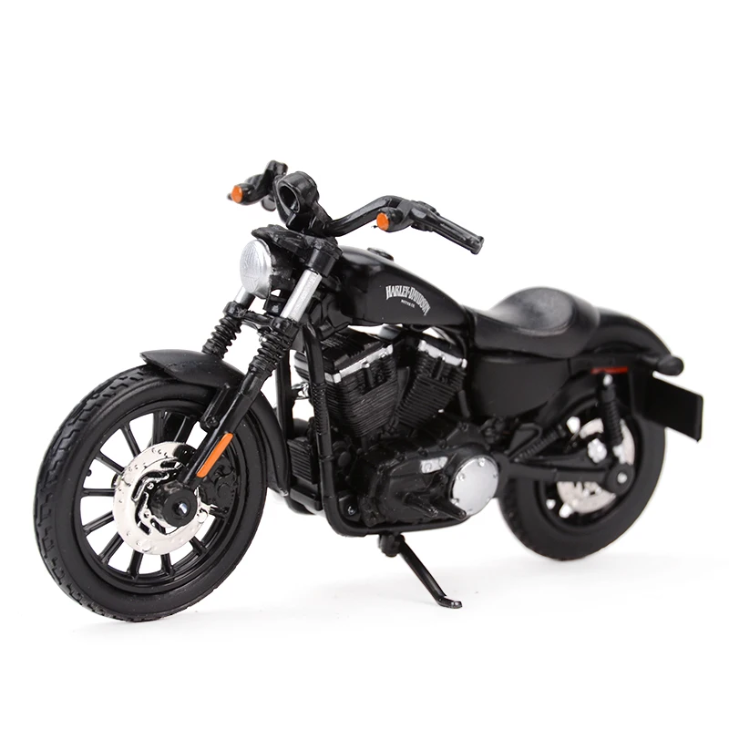 Maisto 1:18 Harley Davidson 2022 Sportster Iron 883 Die Cast Vehicles Collectible Hobbies Motorcycle Model Toys 5