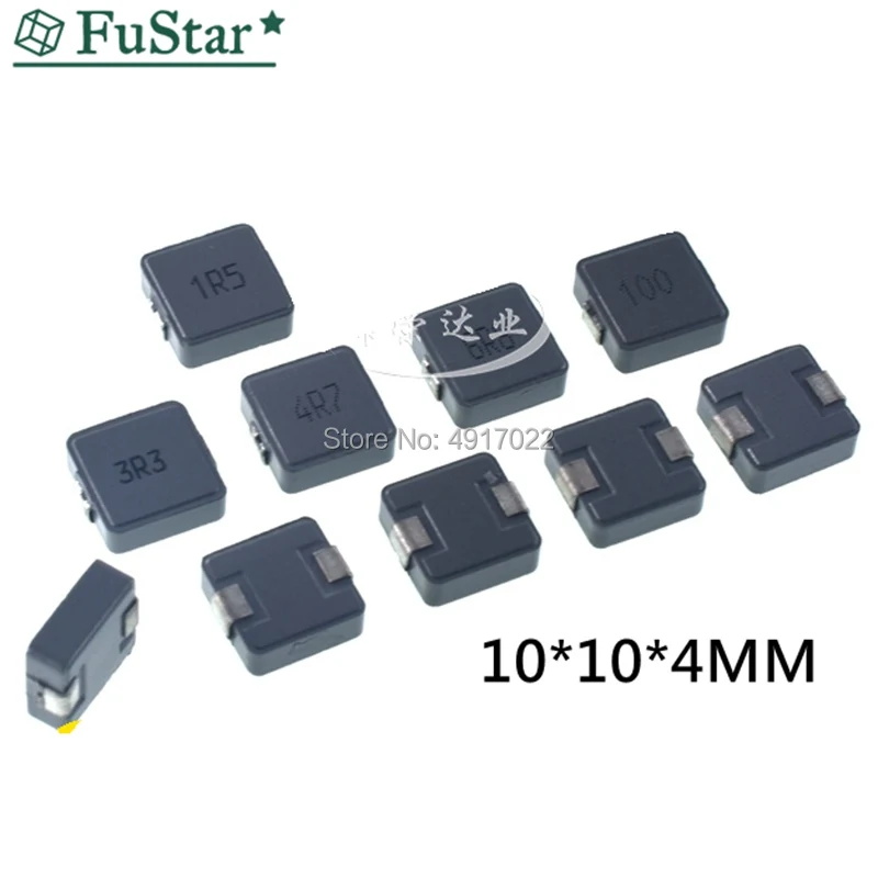 10 шт. 1040 1.5UH/1R5 SMT силовой индуктор дроссельные катушки (10*10*4) 101040 2UH 3UH 10uh 22uH 33uH 47uH 1R0