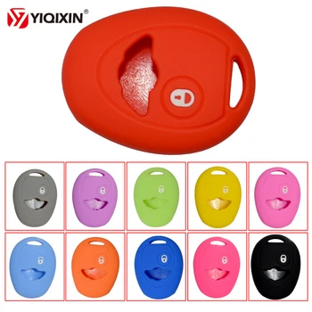 Keyforkessaccessori Auto copertura chiave Car Styling custodia protettiva in Silicone custodia protettiva Fob per BMW Mini Cooper R50 R53