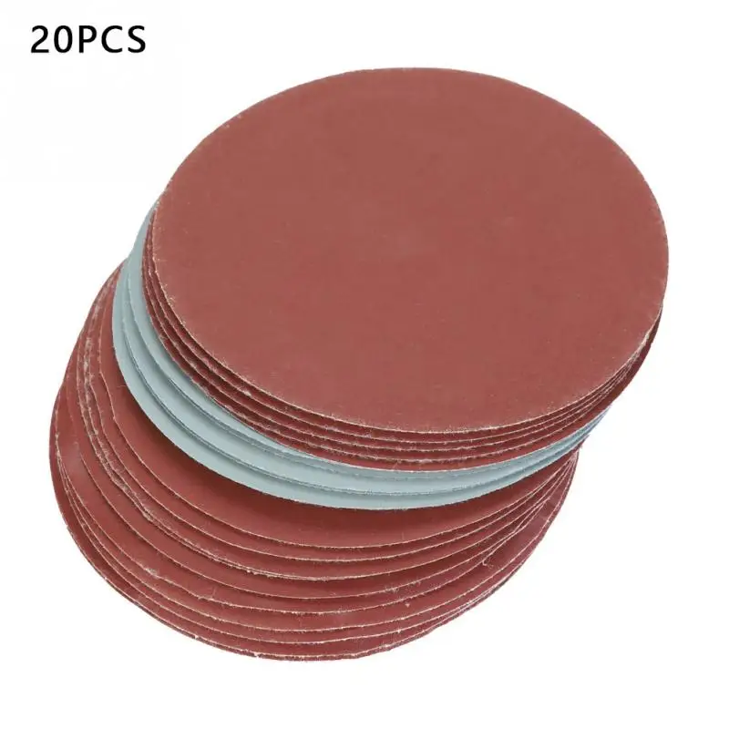 20PCS 5 inch Durable Round Shape Sanding Discs 1000 1500 2000 3000 Grit Sand Papers for furniture hardware and car repairing | Инструменты