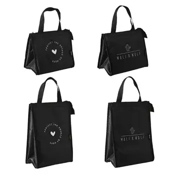 

Portable Insulated Thermal Cooler Fashion Lunch Box Tote Picnic Storage Bag Pouch