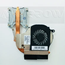 Оригинальная для hp Pavilion CQ62 G62 G62-B35SG G72 вентилятор и независимый тепловой модуль 606014-001 1A01EYP00-600-G