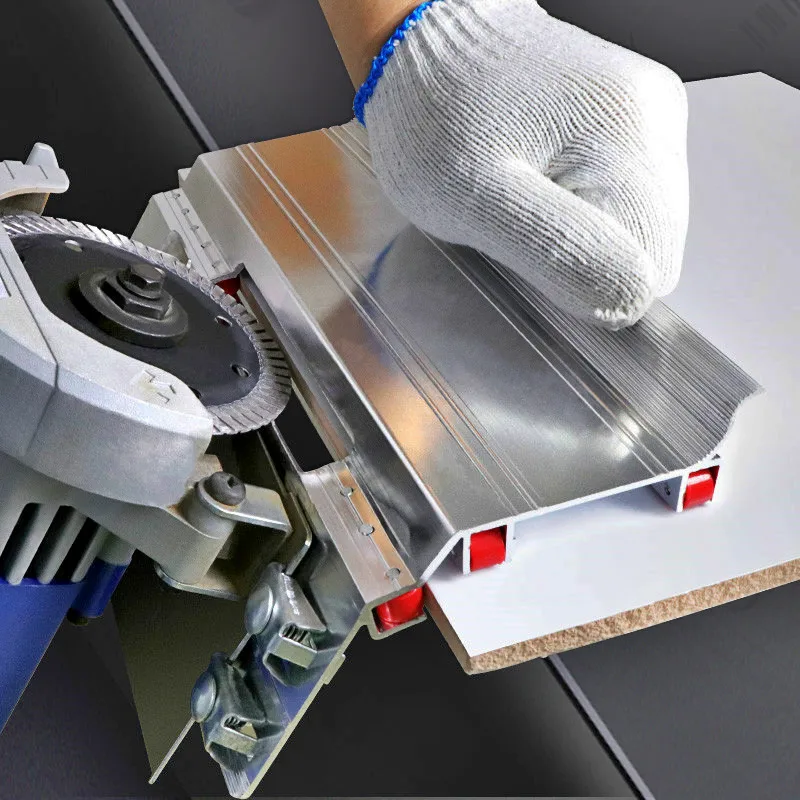 Angle Cutter, 45 Degree Angle Cutting Tool Ceramic Cutter Aluminum Ceramic  Marble Cutting Helper Guide Cutter Tile Cutter
