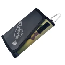 Многоцелевой Флип-тип с 6 мешмешками большой емкости водонепроницаемый рыболовный мешок Путешествия Портативный Ткань Оксфорд открытый хранения наживки