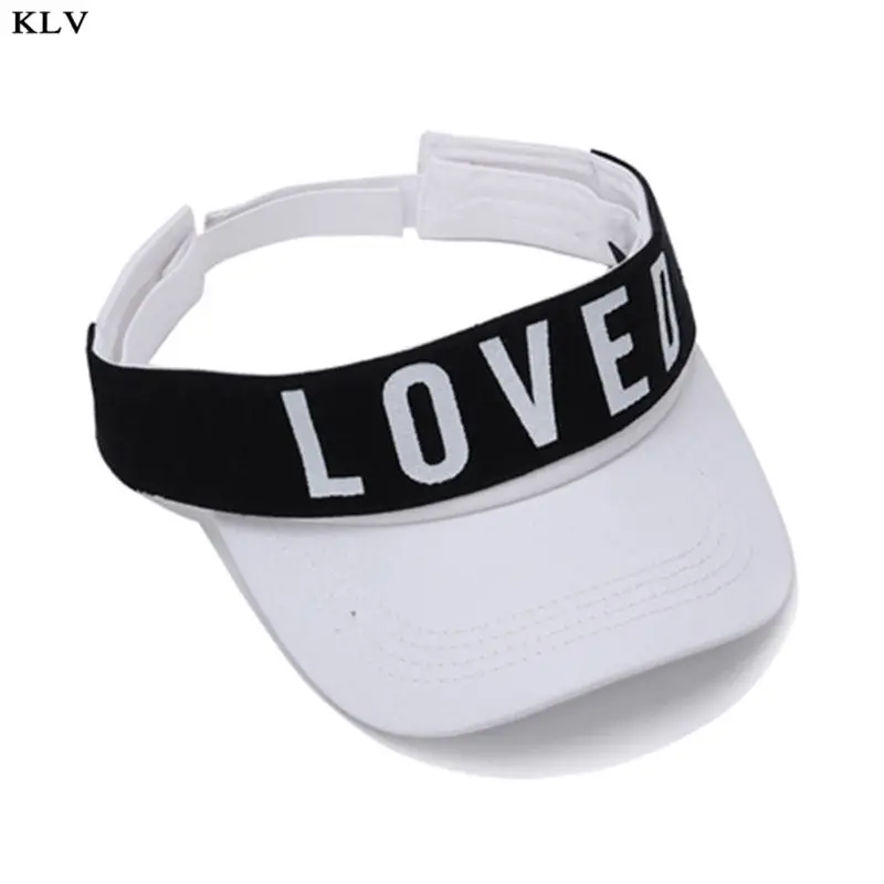 White Harajuku Love/бейсбольная кепка с вышитыми буквами, женская и мужская, с открытым верхом, контрастный цвет, Спортивная Регулируемая Кепка с солнцезащитным козырьком - Цвет: White