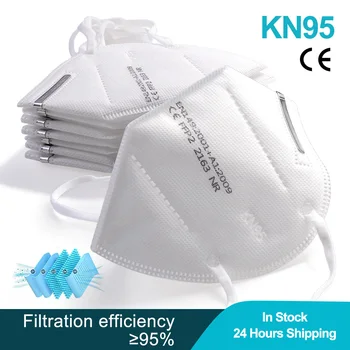

FFP2 CE Mask KN95 Mascarilla Masque Protection Reusable Safety Respirator Facial Maske KN95 FFP2 Mask FFP2mask CE White Masks