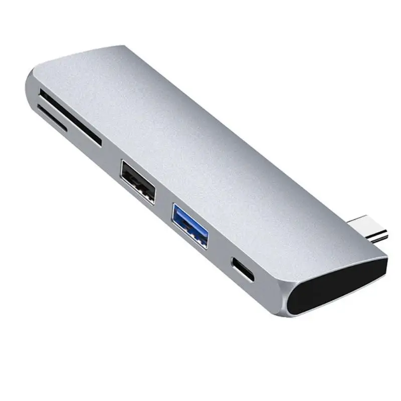 USB C концентратор тип-c к USB 3,0 2,0/SD/TF кард-ридер/PD зарядный адаптер для MacBook/iPad Pro для huawei P30/20/samsung S10/9