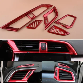 

Central Control Air vent trim Frame Cover Fit For Honda Civic 10th 2016-2019