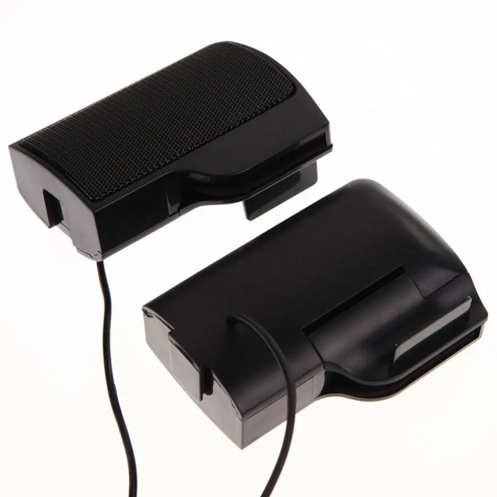 노트북 PC 노트북용 미니 휴대용 스피커, 3.5mm 잭, 6W USB 클립온 스테레오 스피커, 볼륨 앰프, P01