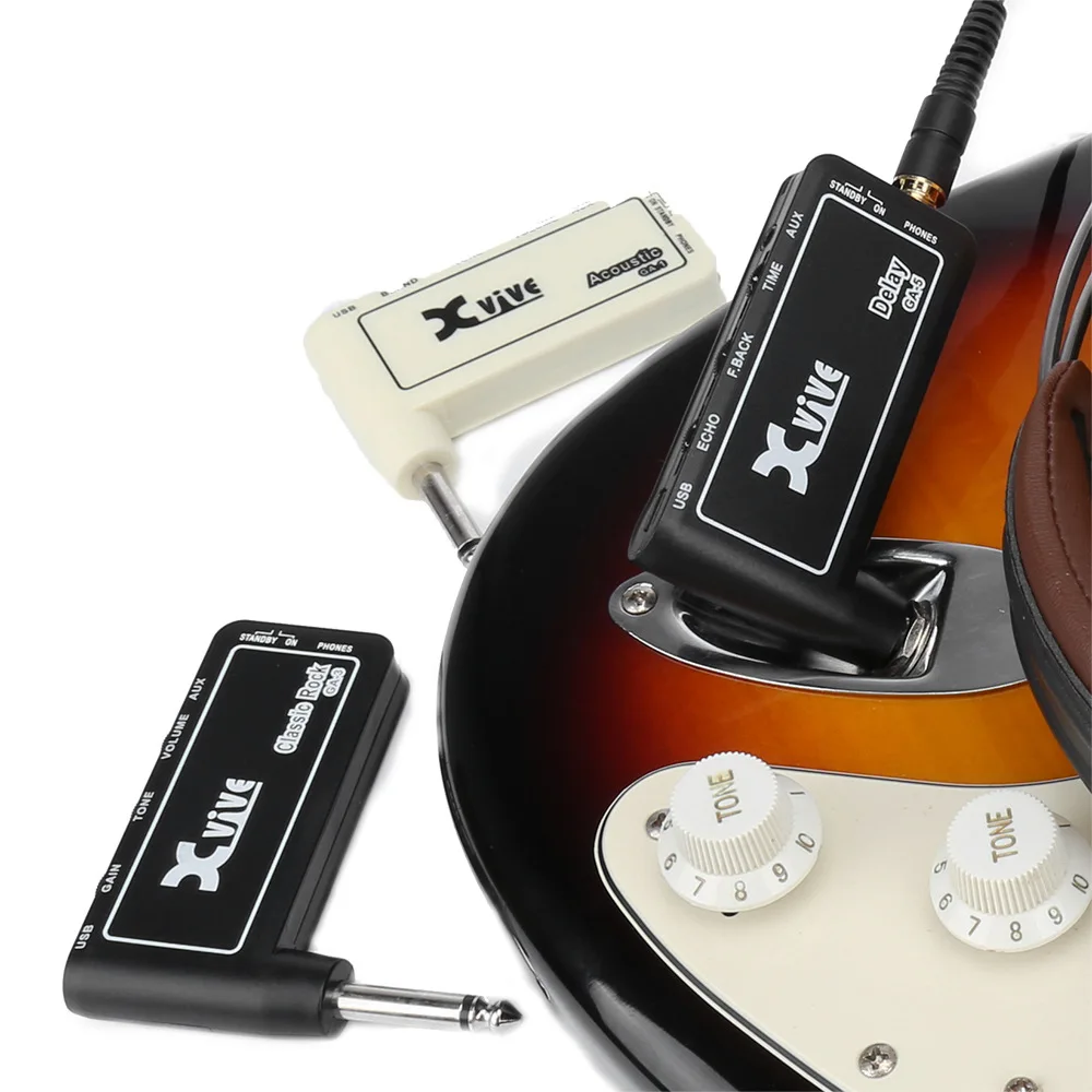 Amplificateur de Guitare portatif Guitare électrique Mini ampli Casque 