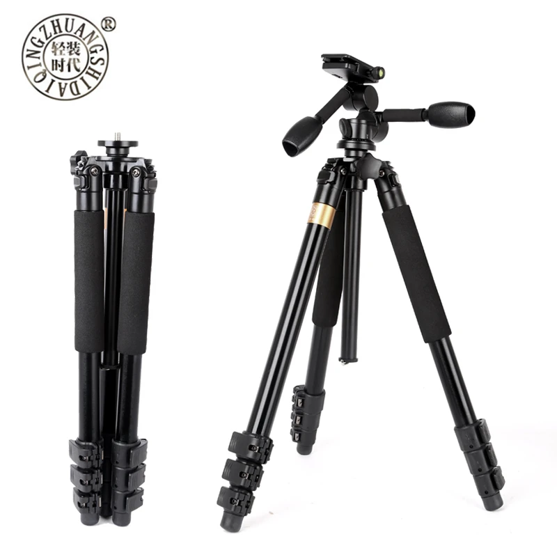 QZSD Q620 штатив 72 дюйма 39.7lb нагрузки алюминиевый для профессиональных камер