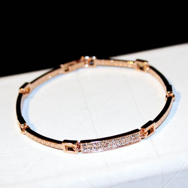Корейский модный дизайн реальный женский браслет 14K аксессуары для девушек