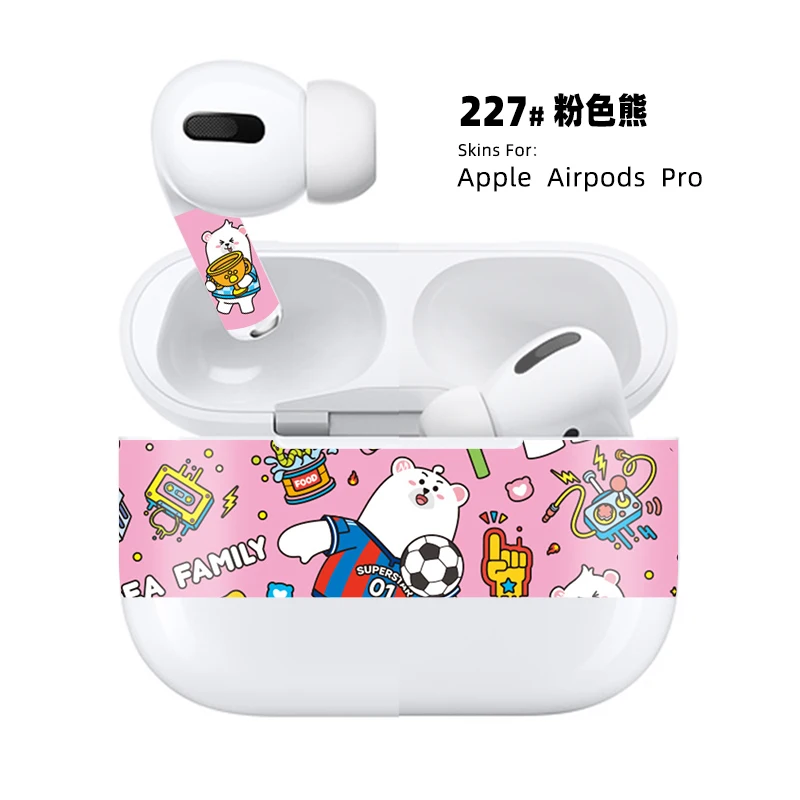 Бумажная Пылезащитная наклейка для Apple AirPods Pro Чехол Пылезащитная наклейка защита кожи для Air Pods 3 Аксессуары