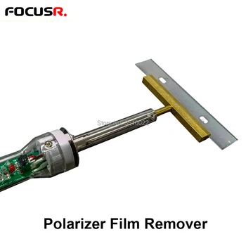

Polarizer Film Remover For iPhone Soldering Iron With Blade For Polarizer Film Glue OCA Glue Clean Adjustable Temperature